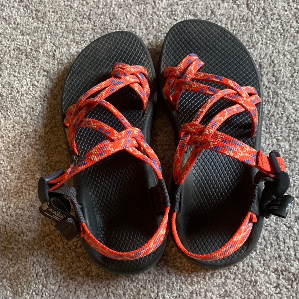 Chaco Botanic Spicy Orange Sandals